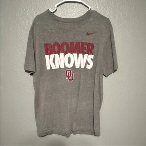 Nike Gray Regular Fit T-Shirt